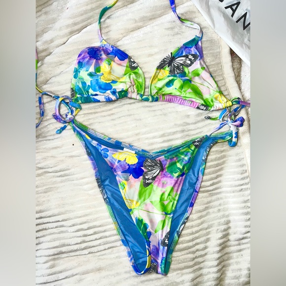 NWOT Aerie Bikini, Two-Piece Swimsuit, American Eagle,Y2K - Picture 5 of 14